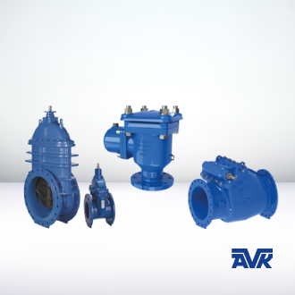 Válvulas para acueducto y para plantas de tratamiento de agua